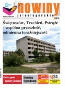 Nowiny Jeleniogórskie : tygodnik społeczny, R.57!, 2015, nr 22 (2919) [Dokument elektroniczny]