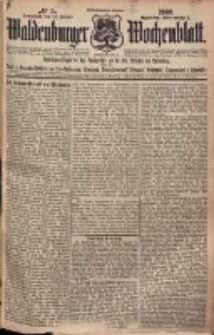 Waldenburger Wochenblatt, Jg. 55, 1909, nr 5