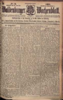 Waldenburger Wochenblatt, Jg. 55, 1909, nr 16