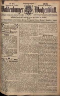 Waldenburger Wochenblatt, Jg. 55, 1909, nr 19