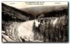 Eisenbahnbrücke über die Iser der Strecke Grünthal-Schreiberhau [Dokument ikonograficzny]