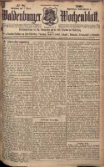 Waldenburger Wochenblatt, Jg. 55, 1909, nr 28