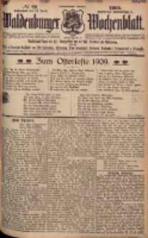 Waldenburger Wochenblatt, Jg. 55, 1909, nr 29