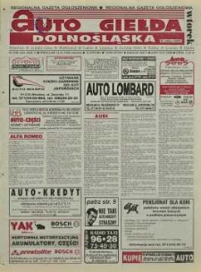 Auto Giełda Dolnośląska: regionalna gazeta ogłoszeniowa, 1998, nr 5 (432) [13.01]