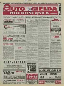 Auto Giełda Dolnośląska: regionalna gazeta ogłoszeniowa, 1998, nr 7 (434) [20.01]