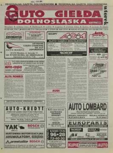 Auto Giełda Dolnośląska: regionalna gazeta ogłoszeniowa, 1998, nr 9 (436) [27.01]