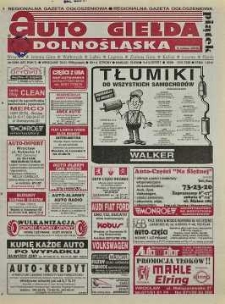 Auto Giełda Dolnośląska: regionalna gazeta ogłoszeniowa, 1998, nr 10 (437) [30.01]