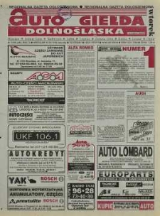 Auto Giełda Dolnośląska: regionalna gazeta ogłoszeniowa, 1998, nr 13 (440) [10.02]