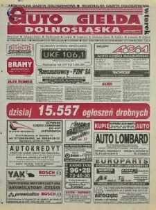 Auto Giełda Dolnośląska: regionalna gazeta ogłoszeniowa, 1998, nr 17 (444) [24.02]