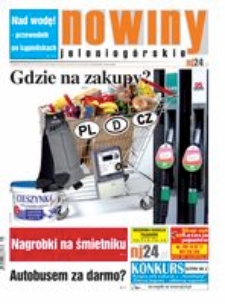 Nowiny Jeleniogórskie : tygodnik społeczny, R.57!, 2015, nr 25 (2922) [Dokument elektroniczny]