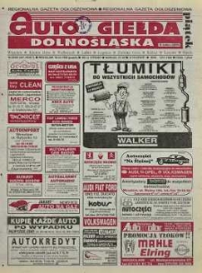 Auto Giełda Dolnośląska: regionalna gazeta ogłoszeniowa, 1998, nr 20 (447) [6.03]
