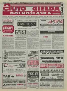 Auto Giełda Dolnośląska: regionalna gazeta ogłoszeniowa, 1998, nr 21 (448) [10.03]