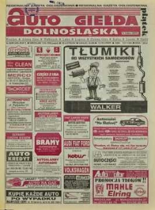 Auto Giełda Dolnośląska: regionalna gazeta ogłoszeniowa, 1998, nr 28 (455) [3.04]