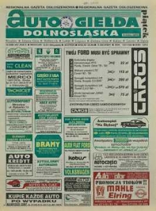 Auto Giełda Dolnośląska: regionalna gazeta ogłoszeniowa, 1998, nr 30 (457) [10.04]