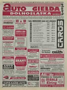 Auto Giełda Dolnośląska: regionalna gazeta ogłoszeniowa, 1998, nr 34 (460) [24.04]