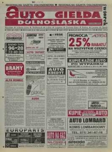 Auto Giełda Dolnośląska: regionalna gazeta ogłoszeniowa, 1998, nr 35 (461) [28.04]