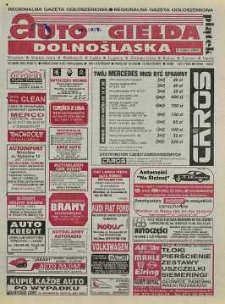Auto Giełda Dolnośląska: regionalna gazeta ogłoszeniowa, 1998, nr 38 (463) [8.05]