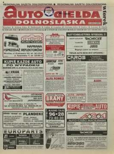 Auto Giełda Dolnośląska: regionalna gazeta ogłoszeniowa, 1998, nr 43 (468) [26.05]