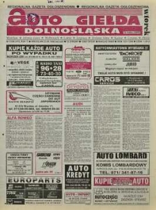 Auto Giełda Dolnośląska: regionalna gazeta ogłoszeniowa, 1998, nr 51 (476) [23.06]
