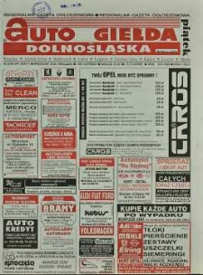 Auto Giełda Dolnośląska: regionalna gazeta ogłoszeniowa, 1998, nr 52 (477) [26.06]