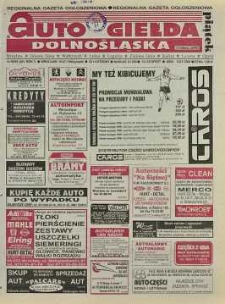 Auto Giełda Dolnośląska: regionalna gazeta ogłoszeniowa, 1998, nr 56 (481) [10.07]
