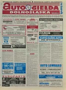 Auto Giełda Dolnośląska: regionalna gazeta ogłoszeniowa, 1998, nr 57 (482) [14.07]