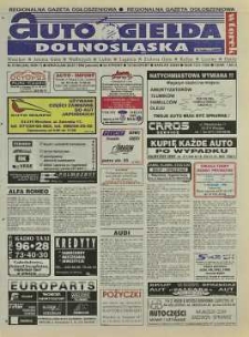 Auto Giełda Dolnośląska: regionalna gazeta ogłoszeniowa, 1998, nr 61 (486) [28.07]