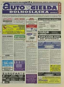Auto Giełda Dolnośląska: regionalna gazeta ogłoszeniowa, 1998, nr 63 (488) [4.08]