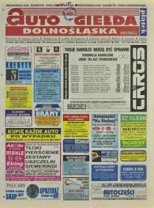 Auto Giełda Dolnośląska: regionalna gazeta ogłoszeniowa, 1998, nr 64 (489) [7.08]