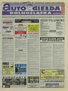 Auto Giełda Dolnośląska: regionalna gazeta ogłoszeniowa, 1998, nr 65 (490) [11.08]