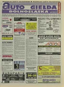 Auto Giełda Dolnośląska: regionalna gazeta ogłoszeniowa, 1998, nr 69 (494) [25.08]
