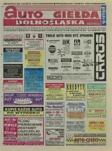 Auto Giełda Dolnośląska: regionalna gazeta ogłoszeniowa, 1998, nr 74 (499) [11.09]