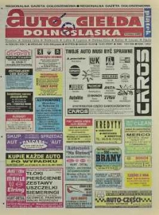 Auto Giełda Dolnośląska: regionalna gazeta ogłoszeniowa, 1998, nr 76 (501) [18.09]