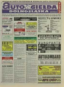 Auto Giełda Dolnośląska: regionalna gazeta ogłoszeniowa, 1998, nr 79 (504) [29.09]