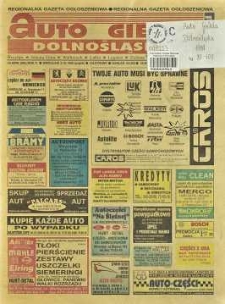 Auto Giełda Dolnośląska: regionalna gazeta ogłoszeniowa, 1998, nr 80 (505) [2.10]