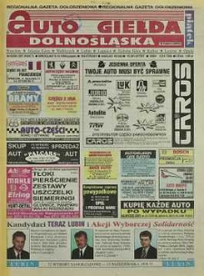 Auto Giełda Dolnośląska: regionalna gazeta ogłoszeniowa, 1998, nr 82 (507) [9.10]