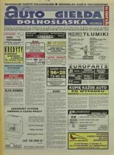 Auto Giełda Dolnośląska: regionalna gazeta ogłoszeniowa, 1998, nr 83 (508) [13.10]