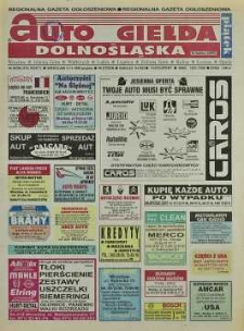 Auto Giełda Dolnośląska: regionalna gazeta ogłoszeniowa, 1998, nr 90 (515) [6.11]