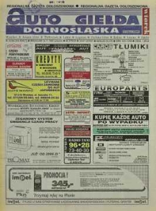 Auto Giełda Dolnośląska: regionalna gazeta ogłoszeniowa, 1998, nr 91 (516) [10.11]