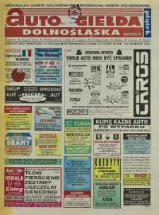 Auto Giełda Dolnośląska: regionalna gazeta ogłoszeniowa, 1998, nr 92 (517) [13.11]