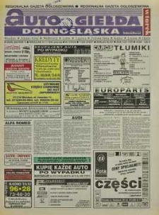 Auto Giełda Dolnośląska: regionalna gazeta ogłoszeniowa, 1998, nr 95 (520) [24.11]