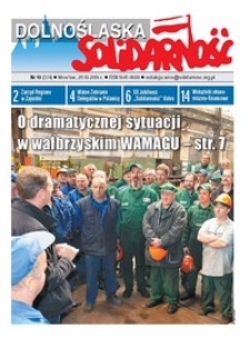 Dolnośląska Solidarność, 2016, nr 10 (374)