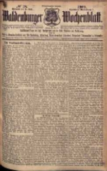 Waldenburger Wochenblatt, Jg. 55, 1909, nr 38