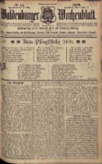 Waldenburger Wochenblatt, Jg. 55, 1909, nr 43
