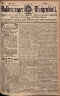 Waldenburger Wochenblatt, Jg. 55, 1909, nr 45