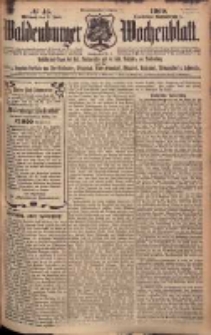 Waldenburger Wochenblatt, Jg. 55, 1909, nr 46