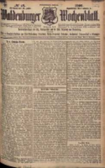 Waldenburger Wochenblatt, Jg. 55, 1909, nr 48