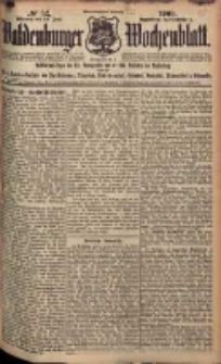 Waldenburger Wochenblatt, Jg. 55, 1909, nr 52
