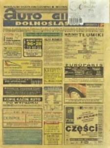 Auto Giełda Dolnośląska : regionalna gazeta ogłoszeniowa, 1999, nr 1 (530) [5.01]
