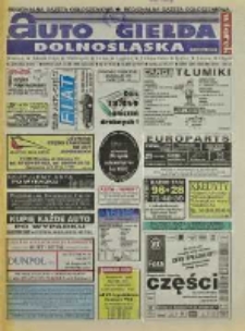 Auto Giełda Dolnośląska : regionalna gazeta ogłoszeniowa, 1999, nr 3 (532) [12.01]